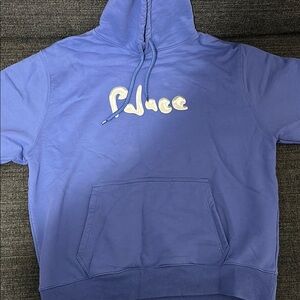 PALACE Blue hoodie sweatshirt
